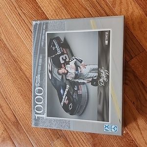Dale Earnhardt 1000 Piece Puzzle with Bumper Sticker and Keychain